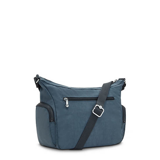 Kipling Gabbie Small Crossbody Táska Sötétkék Szürke | HU 1132PJ